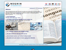 Tablet Screenshot of negrin.nl